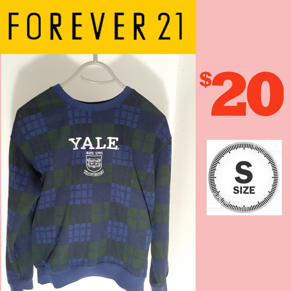 "Yale" Sweater - Forever 21